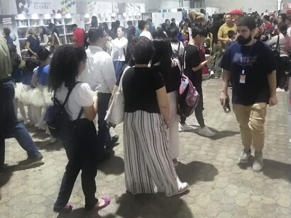 Puesto de Uruk Editores, una de las pocas editoriales del país con mayor consistencia a través de los años. Feria Internacional del Libro en Costa Rica