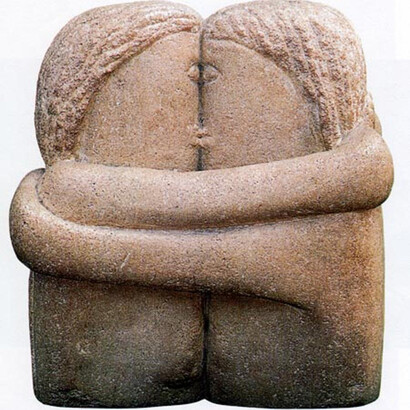 Constantini Brancusi. El beso