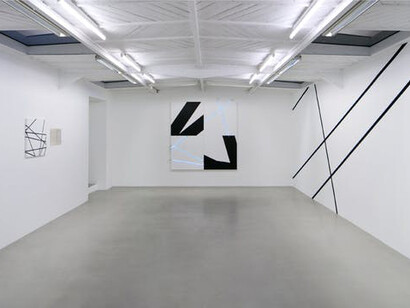 François Morellet. Courtesy of Kamel Mennour Gallery