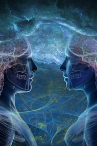 Vibrazione invisibile. Gli impulsi non sono solo biochimici per l’interagire di ormoni ma dell’intero sentire dentro quell’onda vibrazionale invisibile che si propaga a grandi distanze e raggiunge l’altro. Insieme confluiscono in ogni percezione dei sensi che portano a consapevolezza che ci sono esperienze che trascendono ogni ragione della chimica