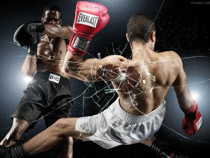 Combate de boxeo