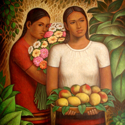 «Dos mujeres mexicanas» (Carlos Orduna)