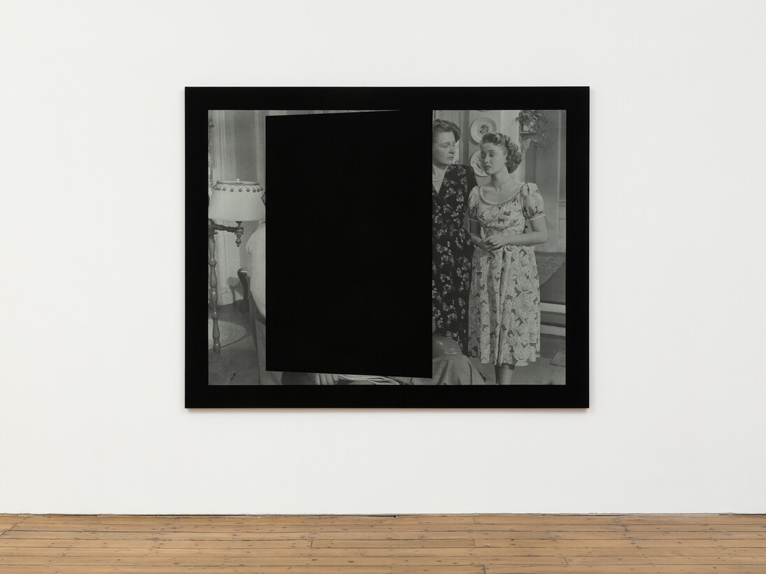 John Stezaker. The Projectionist, Installation view at The Approach, London, Courtesy of The Approach, London