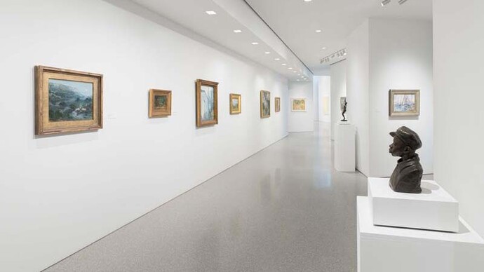 Various artists, Bienvenue. African American artists in France, exhibition view. Courtesy of Michael Rosenfeld Gallery