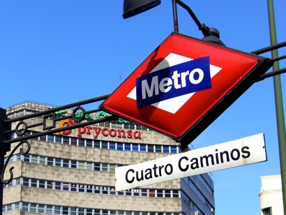 Madrid. Estación de Cuatro Caminos