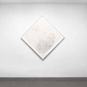 One wall, one work: Joseph Grigely, exhibition view. Courtesy of Krakow Witkin Gallery