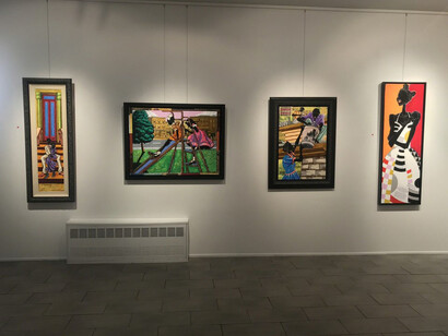 Working Together. Courtesy of Richard Beavers Gallery