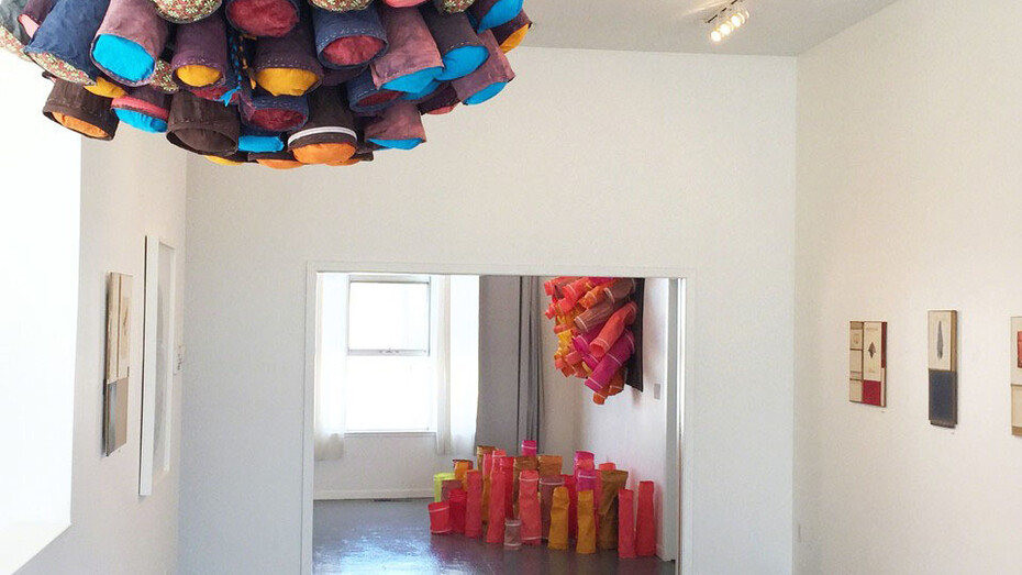 Aida Gamez and Daniel McClain, Exhibiition view. Courtesy of Transmission Gallery