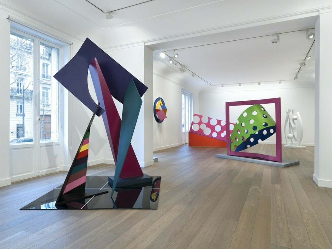 Dans la couleur, exhibition view. Courtesy of Galerie Lelong