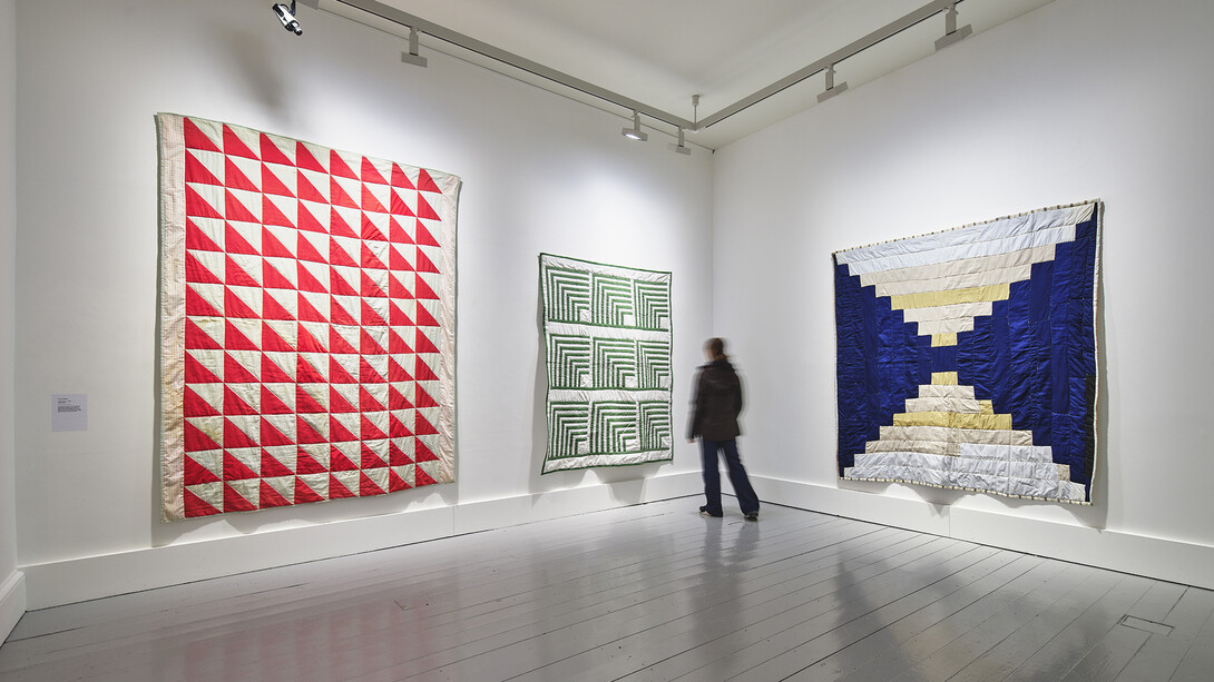 Kith and Kin. The quilts of Gee’s Bend, exhibition view. Courtesy of Irish Museum of Modern Art