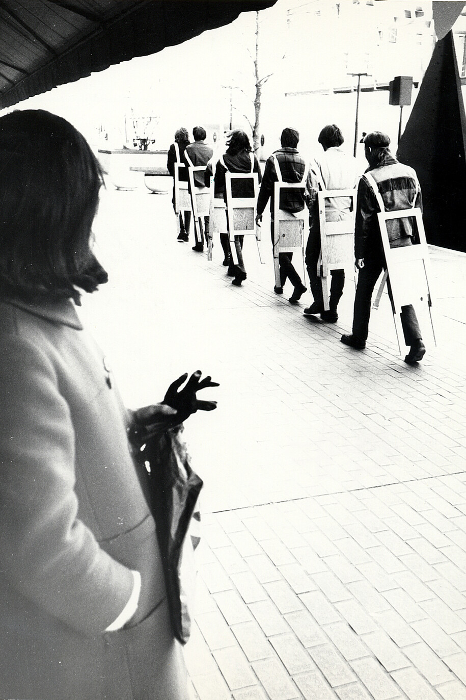 Gianni Pettena, Wearable Chairs, Minneapolis USA, 1971-72