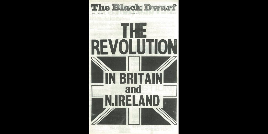 The Black Dwarf v13, no 10. 27 Jan 1969. Courtesy of Barry Miles and Rocket 88