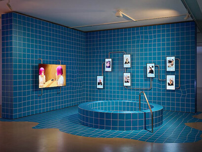 Various artists, Screen time. Leipzig video art since 1990, exhibition view. Courtesy of Museum der bildenden Künste Leipzig