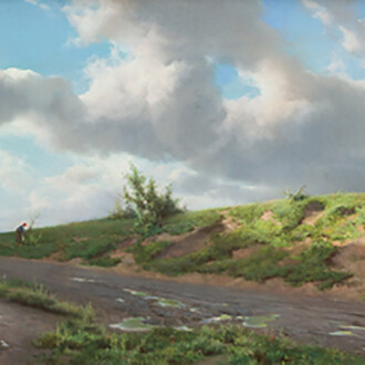 Coriolano Vighi, Dopo il temporale, 1895, collezione privata-min