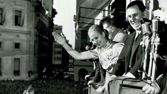 Eva y Juan Domingo Perón