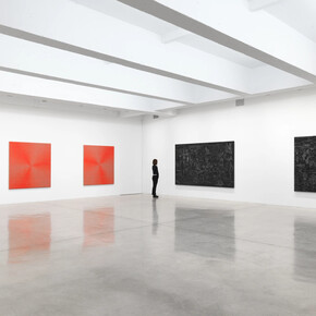 Analia Saban, Flowcharts, exhibition view. Courtesy of Tanya Bonakdar Gallery 