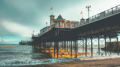 Pier at the seaside