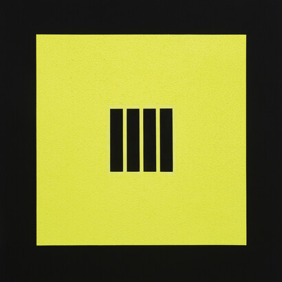 Peter Halley, Prison, 1985. Courtesy of the Museo Thyssen-Bornemisza