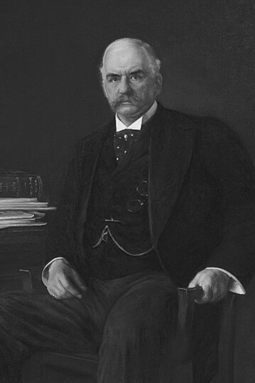 Portrait of John Pierpont Morgan