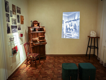 The exposition of J. Zikaras house-museum, exhibition view. Courtesy of M. K. Čiurlionis National Museum of Art 