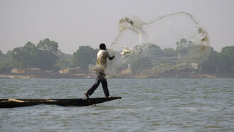 Mali. Navigazione sul fiume Niger