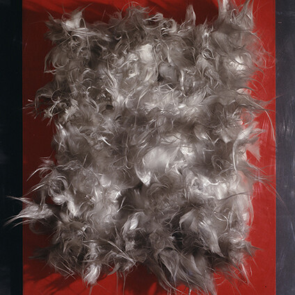 Piero Manzoni, Achrome, 1961-62, fibra artificiale, cm 75 x 55, Courtesy Archivio Nanda Vigo Milano