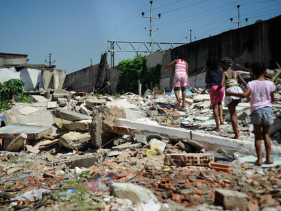 Demolição das comunidades