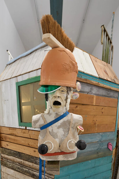 Dominic Watson, Vinegar and piss, exhibition view. Courtesy of the Sunday Painter
