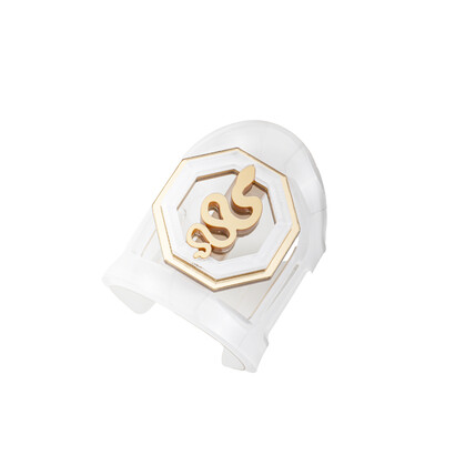 Bracciale Sadr Botein collezione VIper, bianco