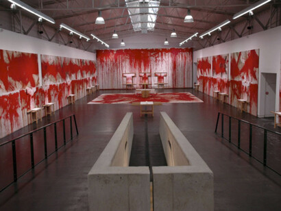 La exposición de Hermann Nitsch se queda sin visitantes