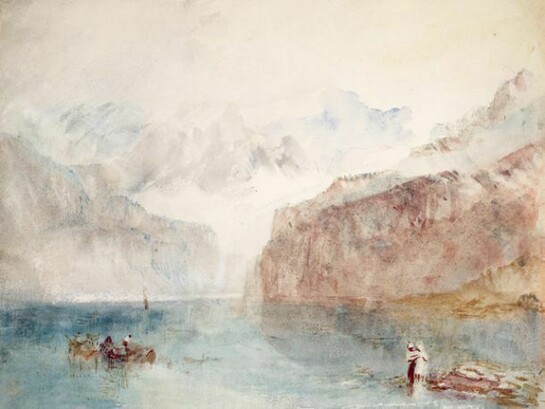 Joseph Mallord William Turner (1775-1851), Lake Lucerne from Flüelen, 1841, Photo © National Gallery of Ireland