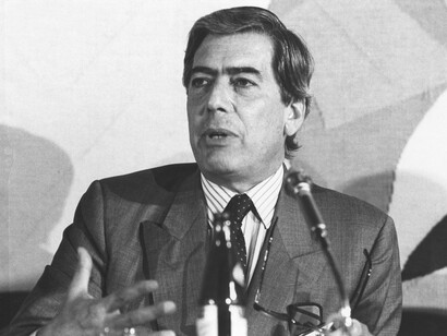 Peruvian Nobel Prize winner Mario Vargas Llosa