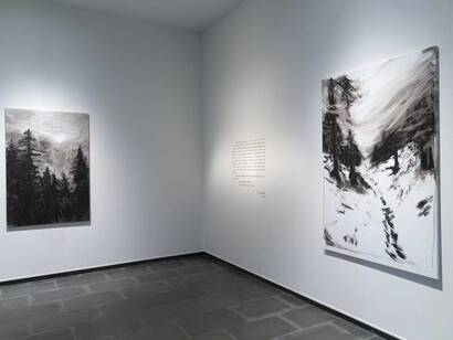 M. Ángeles Díaz Barbado, Tristán, exhibition view. Courtesy of Isabel Hurley Gallery