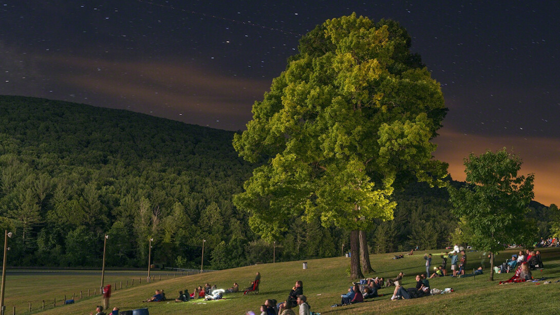 David S. Allee, Fireworks, 2016. Courtesy of Morgan Lehman Gallery