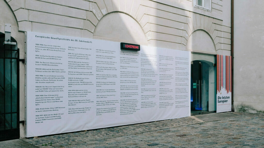 Die letzten europäer, ausstellungsansicht. Mit freundlicher genehmigung des GrazMuseum