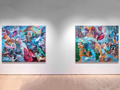 David Price, Spolia, exhibition view. Courtesy of Frestonian Gallery