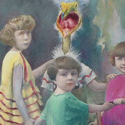 Malcolm Bucknall, We were just playing make believe (detail), 2023. Courtesy of Wally Workman Gallery