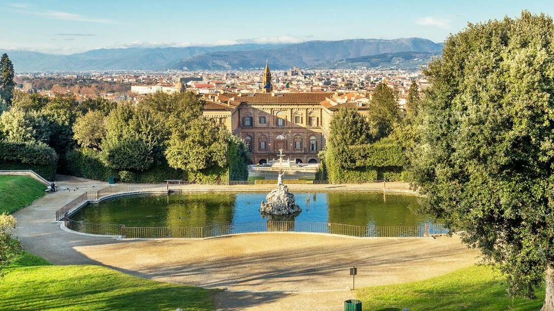 Firenze, Il Giardino di Boboli, opera dell'architetto Niccolò Tribolo