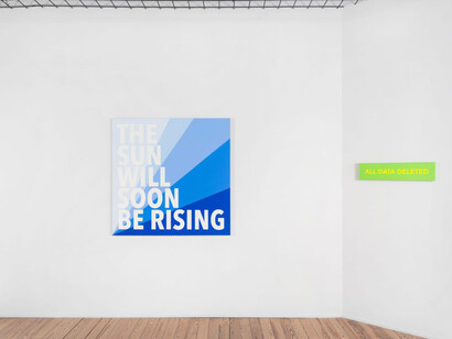 Christian Robert-Tissot, Infini, vue d'exposition. Avec l'aimable autorisation de la Galerie Lange + Pult