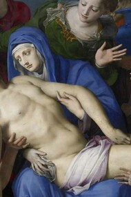 Bronzino, Déploration sur le Christ mort, détail 