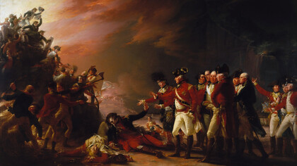 John Trumbull, La salida de la guarnición de Gibraltar