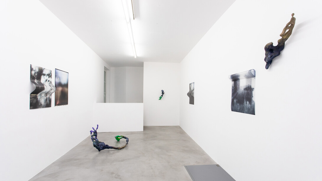 Marie Lelouche, Nonuments, vue de l'exposition. Avec l'aimable autorisation de la Galerie Alberta Pane