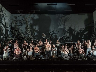 Una rappresentazione teatrale del "Guglielmo Tell"