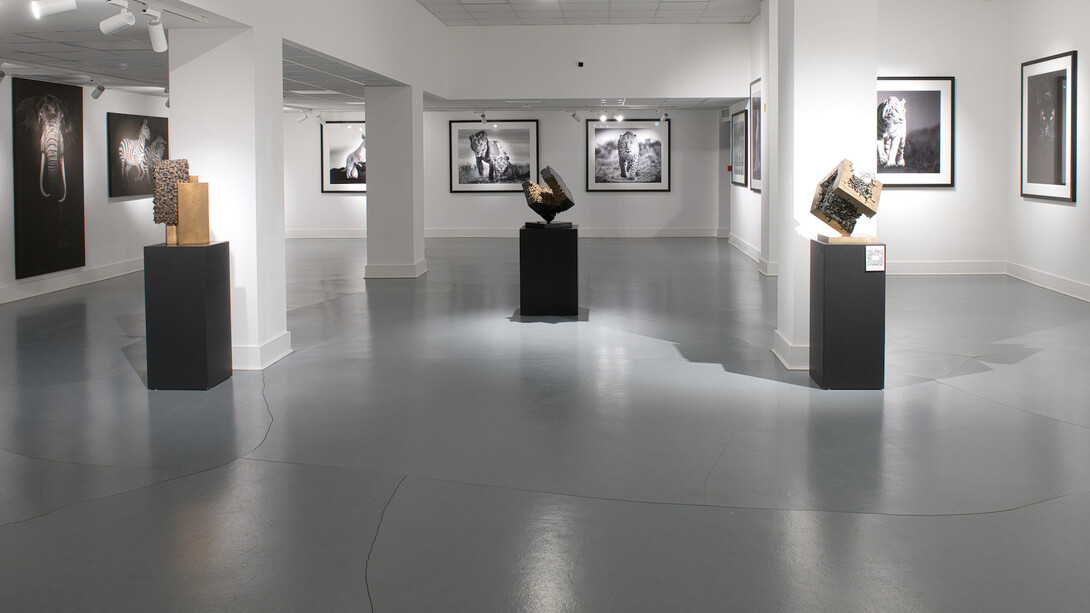 Lars Beusker and Giusy Rampini, Convergence, exhibition view. Courtesy of Miart Gallery