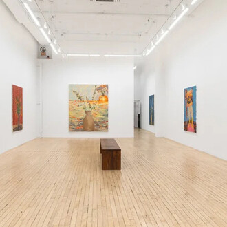Blair Saxon-Hill, Peace piece, exhibition view. Courtesy of Shrine