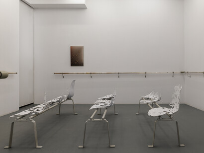 Adolfo Bimer, Life between, exhibition view. Courtesy of Rodriguez Foundation