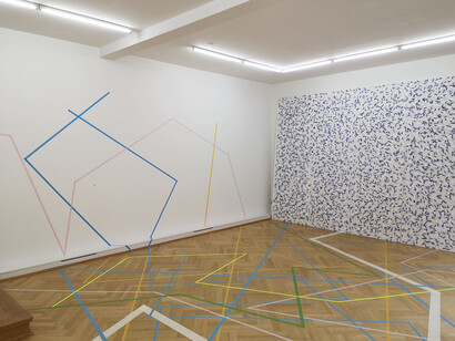 Herbert Hinteregger, Installation view. Courtesy of Bernhard Knaus Fine Art