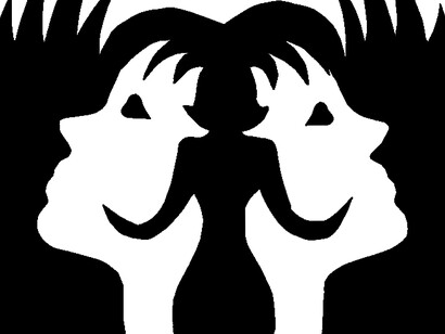 Le fond et la façon dont la perception humaine