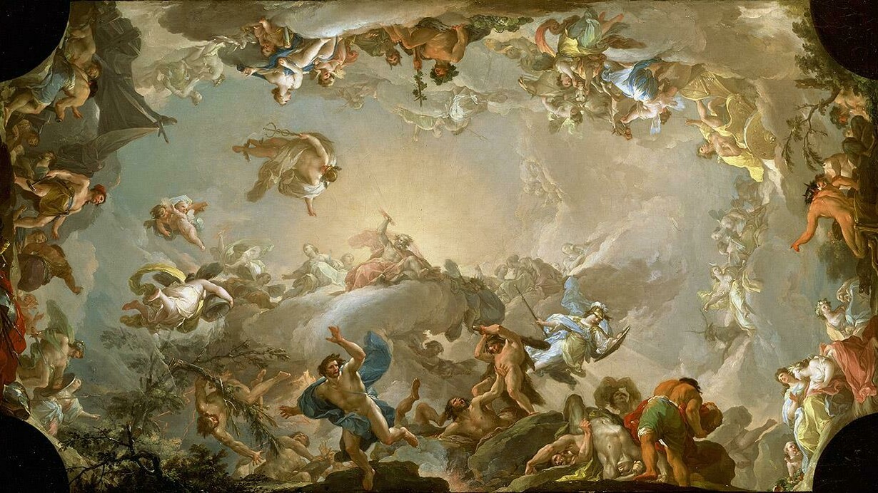 Francisco Bayeu y Subías, Battaglia dei Giganti