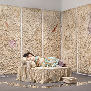 Colette Lumiere at Art Basel, Recently Discovered Ruins of a Dream, installation view. Courtesy of Company Gallery